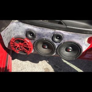 Door panel for a impla 3 8”s in each door